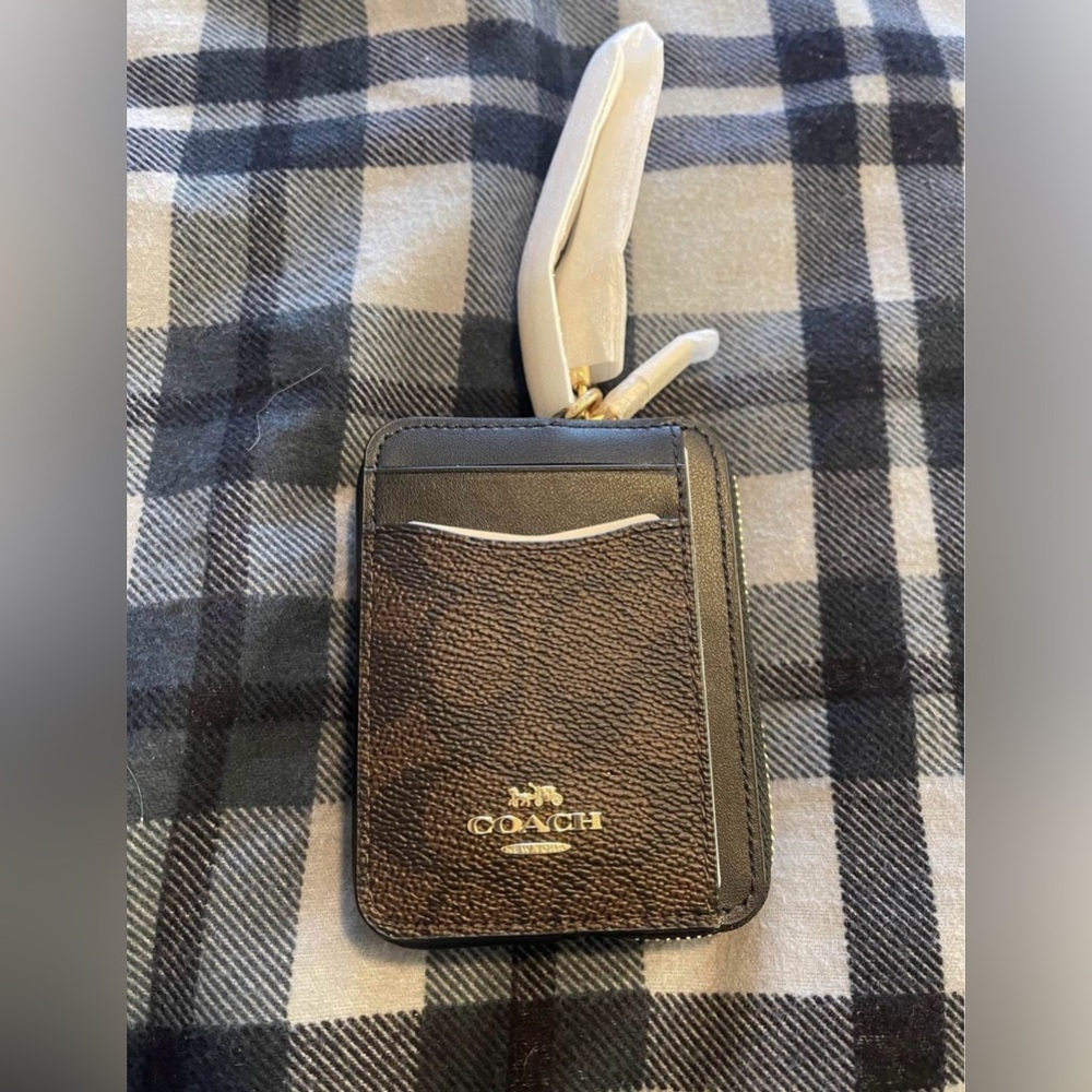 Coach Zip Card Case